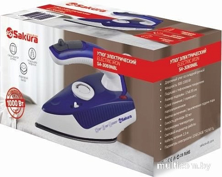 Утюг Sakura SA-3069NBL