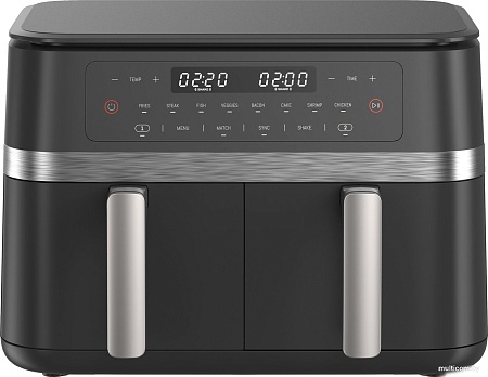 Аэрогриль (аэрофритюрница) Roome Air Fry DUAF-10-A (черный)