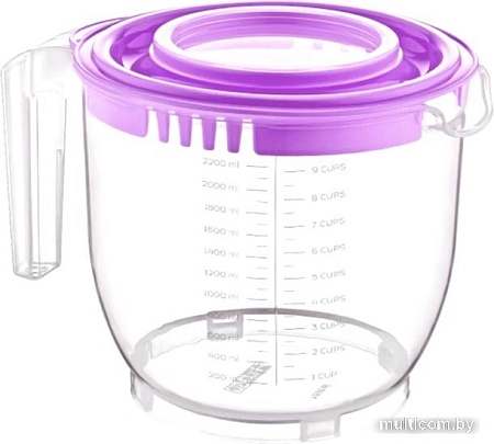 Миска для смешивания Эльфпласт EP459 (фиолетовый)