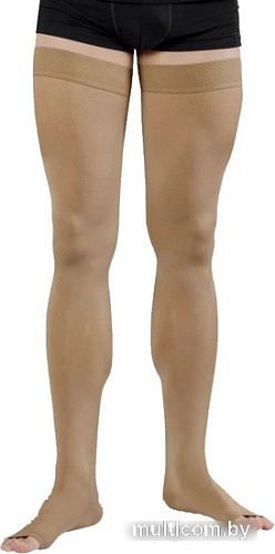 Чулки компрессионные Tonus Elast 0403 Lux 2кл без мыска (р.3/рост 1, карамельный)
