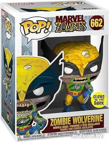 Фигурка Funko POP! Bobble Marvel Marvel Zombies Wolverine 36648