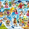 Мозаика/пазл Larsen Дети разных национальностей NM8