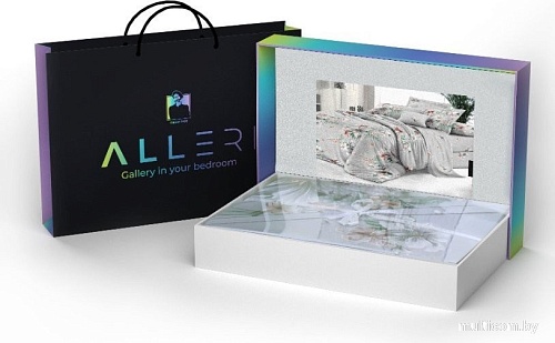 Постельное белье Alleri Сатин Premium 1.5сп СП-316