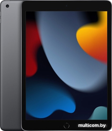 Планшет Apple iPad 10.2" 2021 64GB MK2K3 (серый космос)