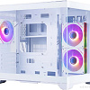 Корпус 1stPlayer Megaview MV6-TP ARGB (белый)