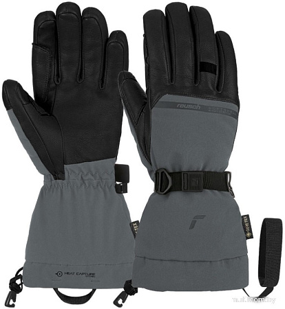 Горнолыжные перчатки Reusch Discovery Gore-Tex Touch-Tec 6202305-6667 (р-р 10.5, Asphalt/Black)