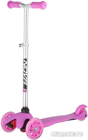 Самокат Novatrack Disco-Kids Basic 120H.DISCOKIDS.PN20 (розовый)
