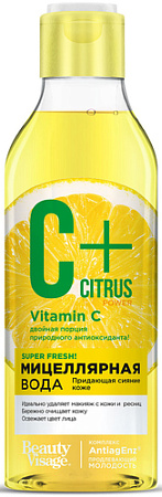 Фитокосметик Мицеллярная вода C+Citrus Для сияния кожи 245 мл