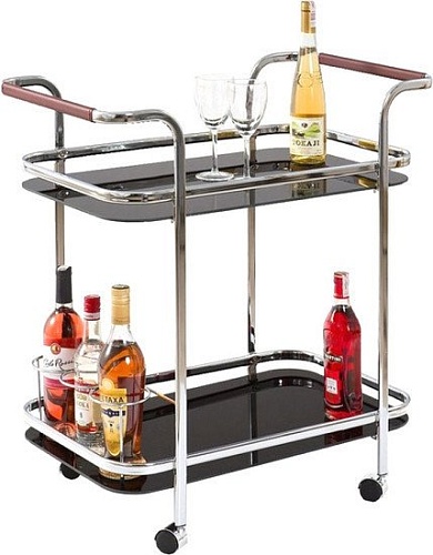 Сервировочный стол Halmar Bar-7 (черный)