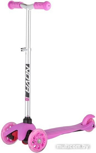 Самокат Novatrack Disco-Kids Basic 120H.DISCOKIDS.PN20 (розовый)