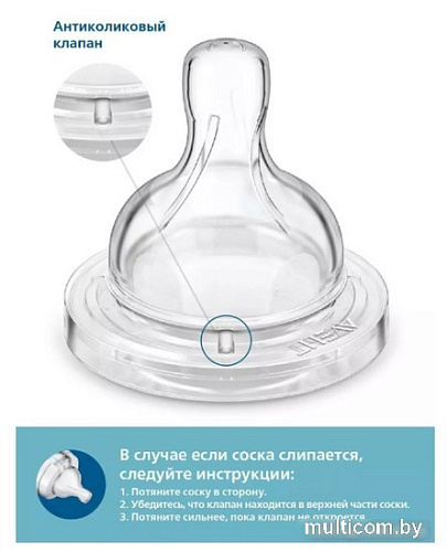 Бутылочка для кормления Philips Avent Anti-colic SCY106/01 (330 мл)