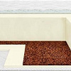 Матрас Armos Эколайт Jacgard 90x190