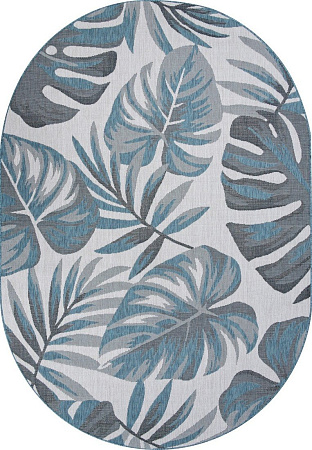 Циновка Merinos Kair S126-OVAL-BLUE (1.2х1.7)