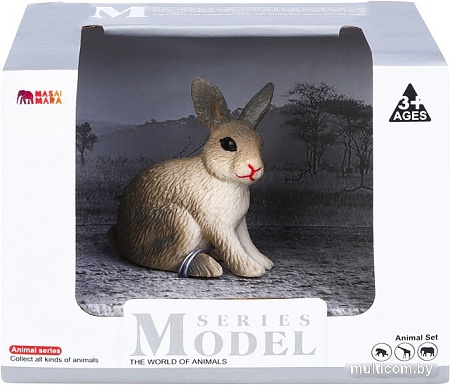 Фигурка Masai Mara На ферме. Кролик серый MM212-203