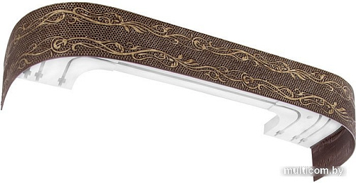 Карнизы для штор Legrand Элиза (2.4 м, шоколад)
