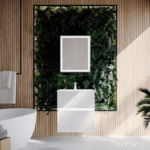 Lauter Шкаф с зеркалом Emma (с подсветкой, белый глянец)