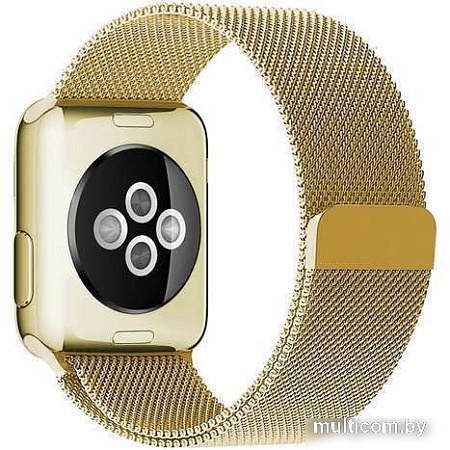 Браслет Rumi Milanese loop металлический для Apple Watch 38/40/41mm (золотистый)