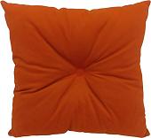 Декоративная подушка Sled Квадратная 40x40x12 (оранжевый)