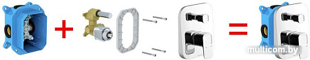 Скрытый механизм Ravak R-box RB 070.50 [X070052]