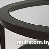 Журнальный столик Ikea Малмста (черный/коричневый) [802.611.83]