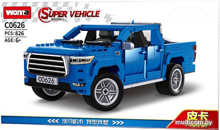 Конструктор Woma Super Vehicle C0626 Пикап
