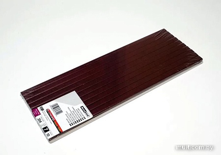 Металлический канал для переплета OPUS Classic Slim 304x7 мм OCHSLIM0730410BOR (10 шт, бордовый)