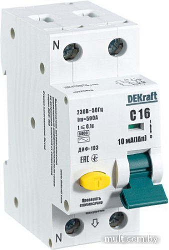 Дифференциальный автомат Schneider Electric DEKraft 16225DEK