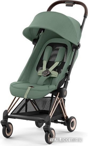Коляска прогулочная «книга» Cybex Coya (leaf green/rosegold frame)