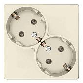 Розетка Simon 2450459-031 (слоновая кость)