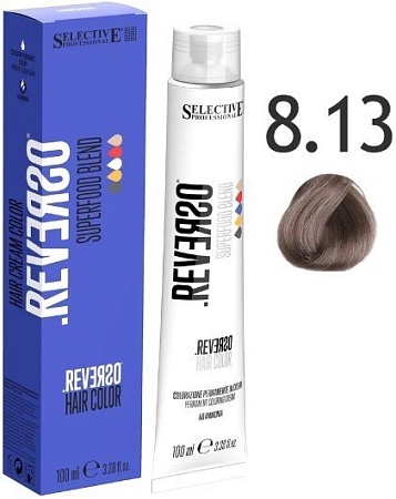 Крем-краска Selective Professional Reverso Superfood 8.13 89813 (100 мл, светлый блондин дуриан)
