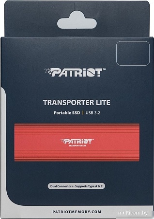 Внешний накопитель Patriot Transporter Lite 2TB PTPL2TBPEC