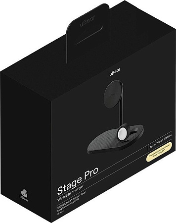 Беспроводное зарядное uBear Stage Pro Kevlar WL16BL31-AW