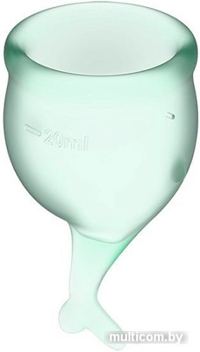 Менструальная чаша Satisfyer Feel Secure (салатовый)