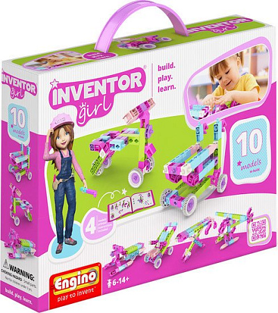 Конструктор Engino Inventor Girls IG10 Набор из 10 моделей