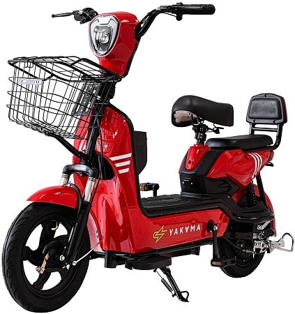 Электровелосипед Yakama S2 (красный)