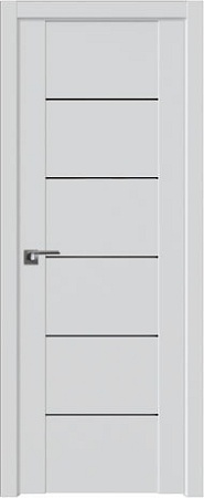 Межкомнатная дверь ProfilDoors 99U 90x200 (аляска/стекло графит)