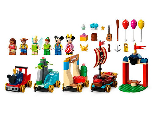 Конструктор LEGO Disney 43212 Праздничный поезд Диснея