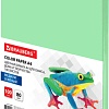 Офисная бумага BRAUBERG А4 80 г/м2 100 л 112458 (ярко-зеленый)