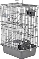 Клетка ЕСО Рикки 43112сер-черн