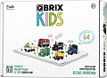 Конструктор QBRIX Kids Веселые паровозики 6в1 30036