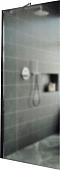 Душевая стенка MaybahGlass 89x195 MGD-690-5ш (сатин стекло/хром матовый)