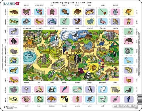 Пазл Larsen Изучаем английский 5 EN5