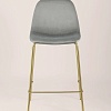 Стул Stool Group Валенсия SN полубарный OS-001CB HLR-18 (велюр серый/золотые ножки)