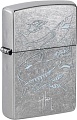 Зажигалка Zippo Street Chrome Guy Harvey 48595