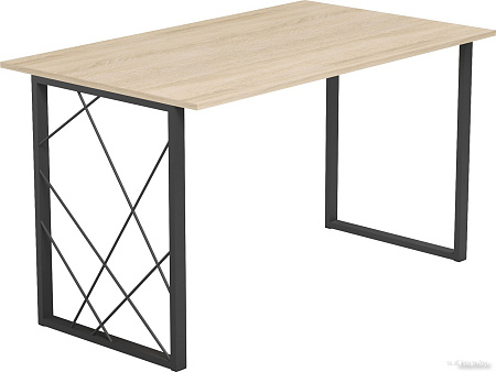 Стол Mio Tesoro Джино 100x60 (дуб сонома/черный)