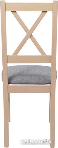 Стул DREWMIX Nilo 10 (серая ткань 7B/сонома)