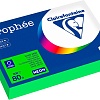 Clairefontaine А4 80г/м2 2975C (500л, неон зеленый)