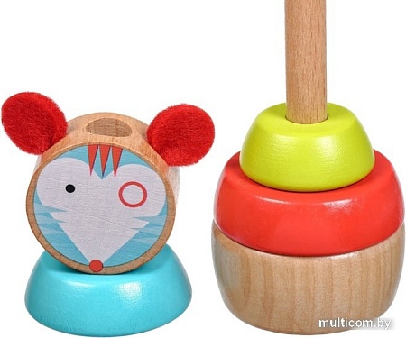 Пирамидка Lucy & Leo Мышка LL154