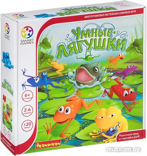 Настольная игра Bondibon Умные лягушки ВВ4733