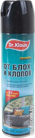 Аэрозоль против насекомых Dr. Klaus От клопов, блох и других насекомых DK06400072 (250 мл)